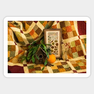 Autumn Quilt Sticker